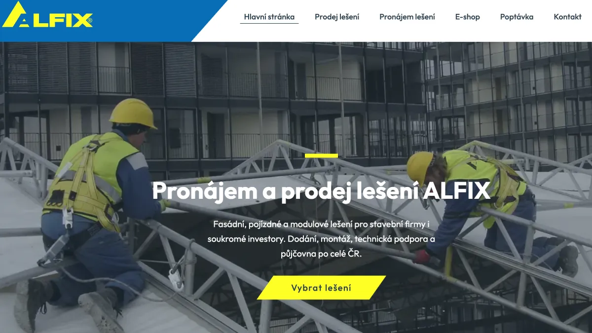 Obrázek projektu Lešení ALFIX
